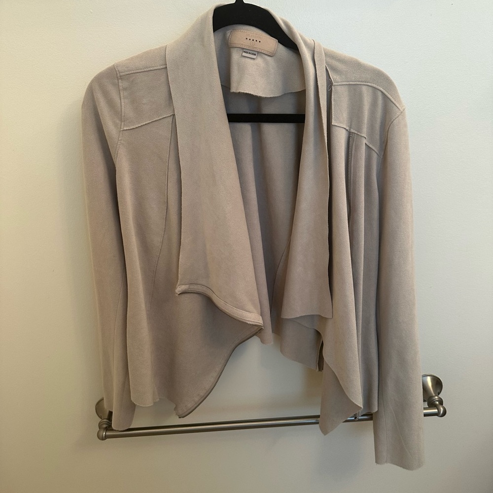 BlankNYC cream jacket